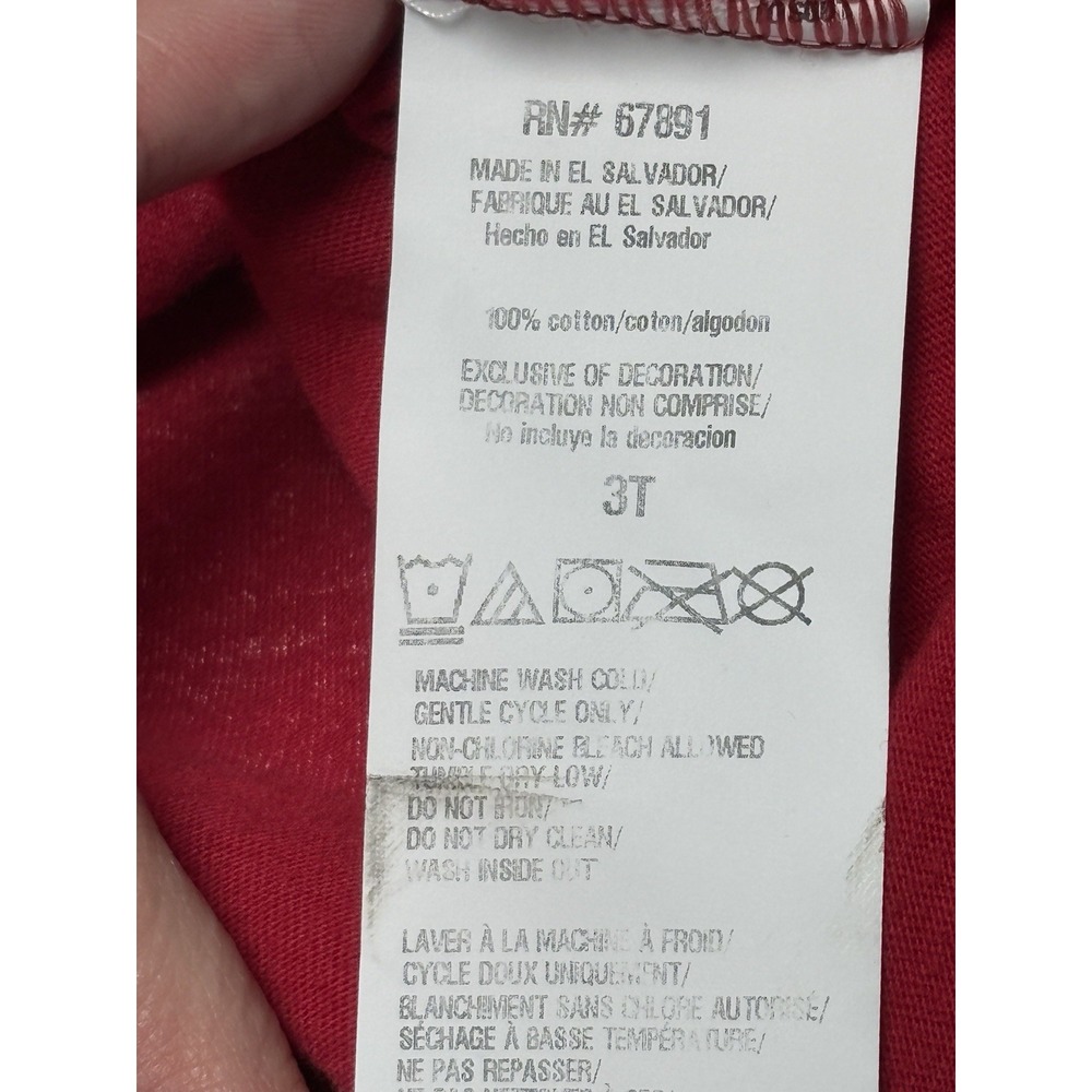 49er 3T Christian McCaffrey Toddler Jersey Red #32 Nike NFL San Francisco - Picture 4 of 7
